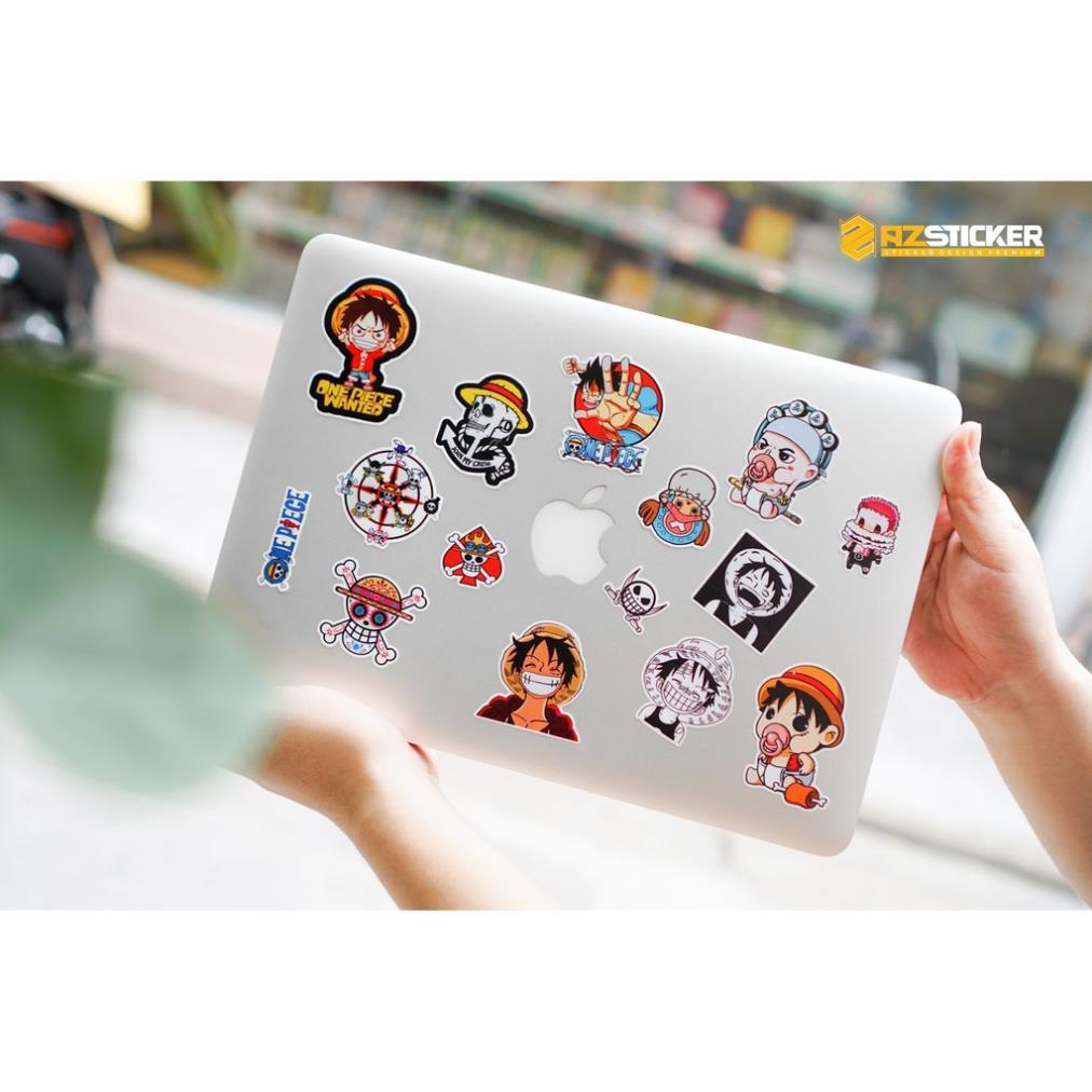 Sticker One Pice - Đảo Hải Tặc | Dán Nón Bảo Hiêm, Điện Thoại, Laptop, Bình Nước...Chống Nước, Chống Bay Màu