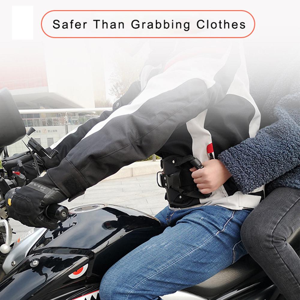 2021 Đai Xe Máy An Toàn Có Tay Cầm Sau Ghế Hành Khách Cầm Nắm Lấy Tay Cầm Chống Trơn Trượt Dây Đeo Dành Cho Trẻ Em Xe Máy An Toàn dây