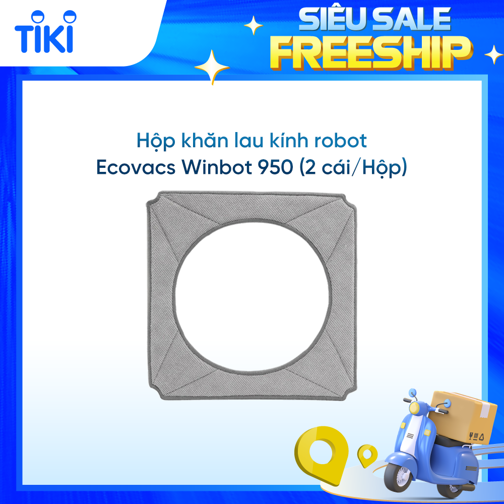 Hộp khăn lau kính Robot  WINBOT 950 (2 cái )- Hàng chính hãng