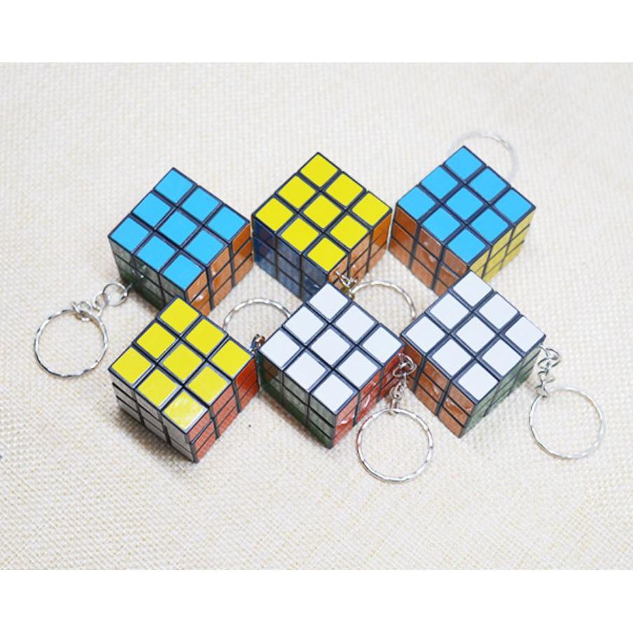 Móc khóa  khối rubik vuông