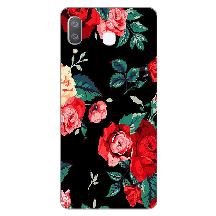 Ốp lưng dành cho điện thoại Samsung Galaxy A7 2018/A750 - A8 STAR - A9 STAR - A50 - Flower