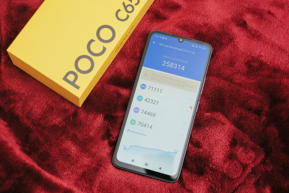 Điện thoại Xiaomi POCO C65 (6GB/128GB) - Helio G85 - Màn 90HZ - Hàng chính hãng