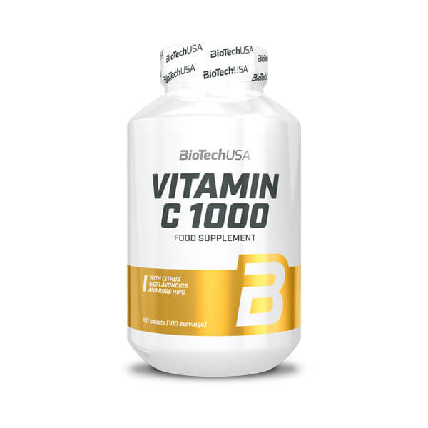 Viên Uống Vitamin C 1000 BiotechUSA Hộp 100 Viên