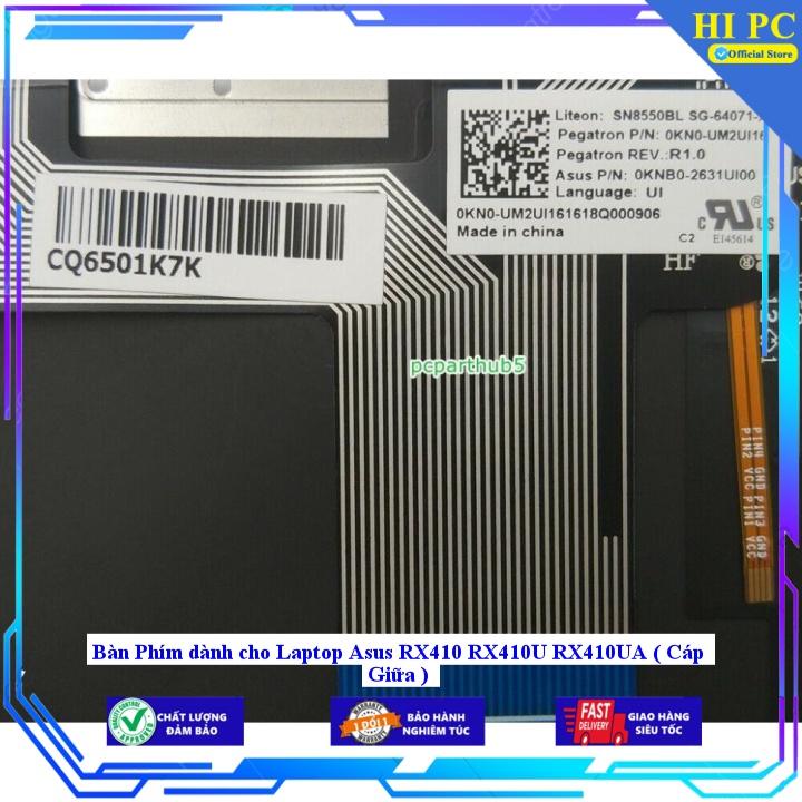 Bàn Phím dành cho Laptop Asus RX410 RX410U RX410UA - Hàng Nhập Khẩu