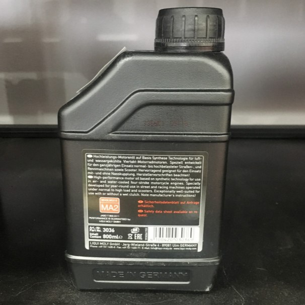 Nhớt Liqui Motorbike 10W40 Formula cho xe số, xe côn tay (950009)