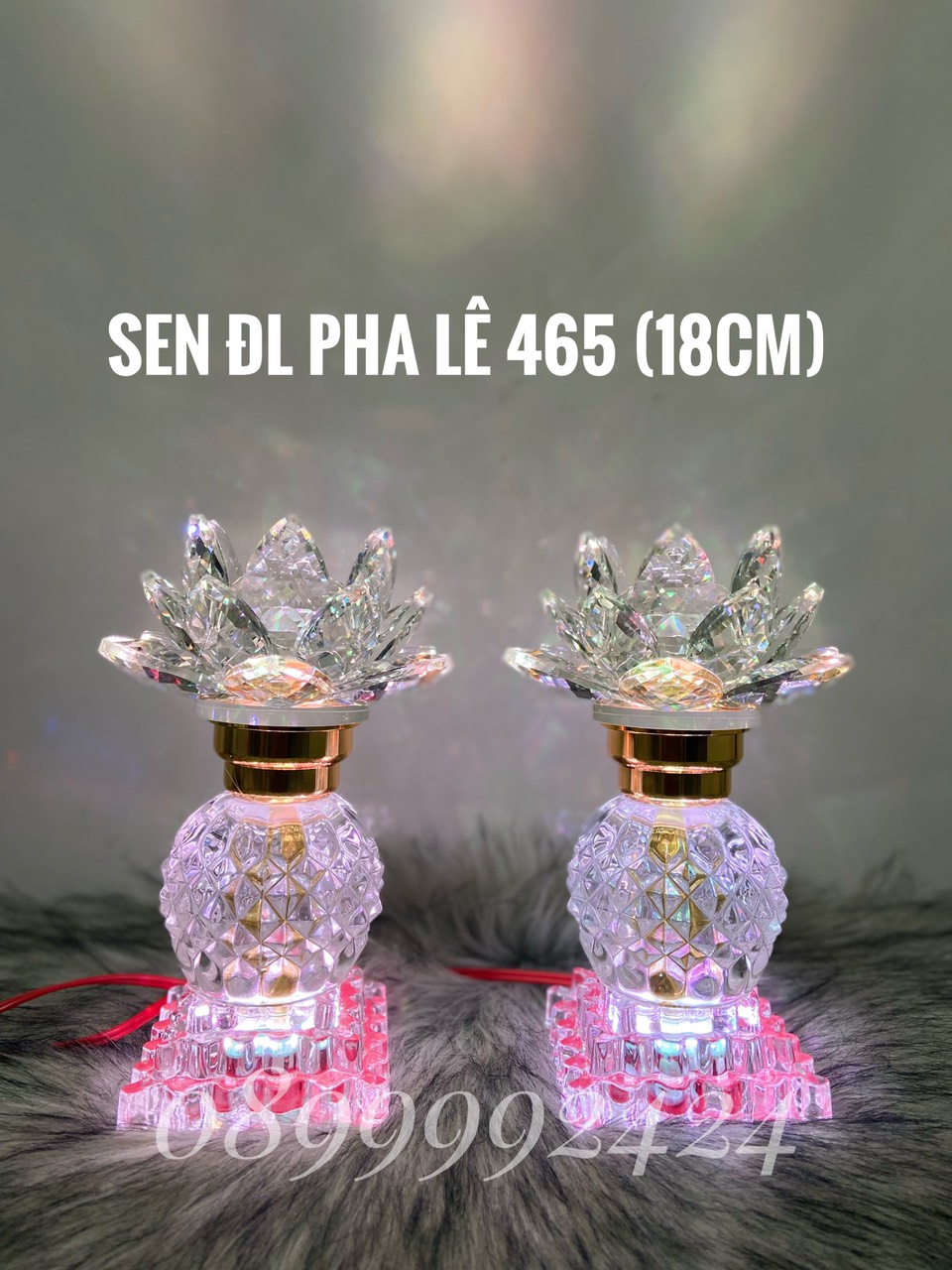 ĐÈN THỜ PHA LÊ CAO CẤP 465 1 CẶP