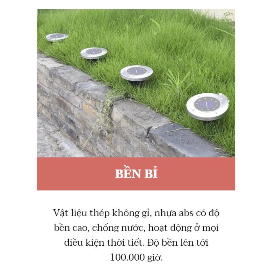 BỘ 4 ĐÈN LED NHÀ CỬA SỬ DỤNG NĂNG LƯỢNG MẶT TRỜI