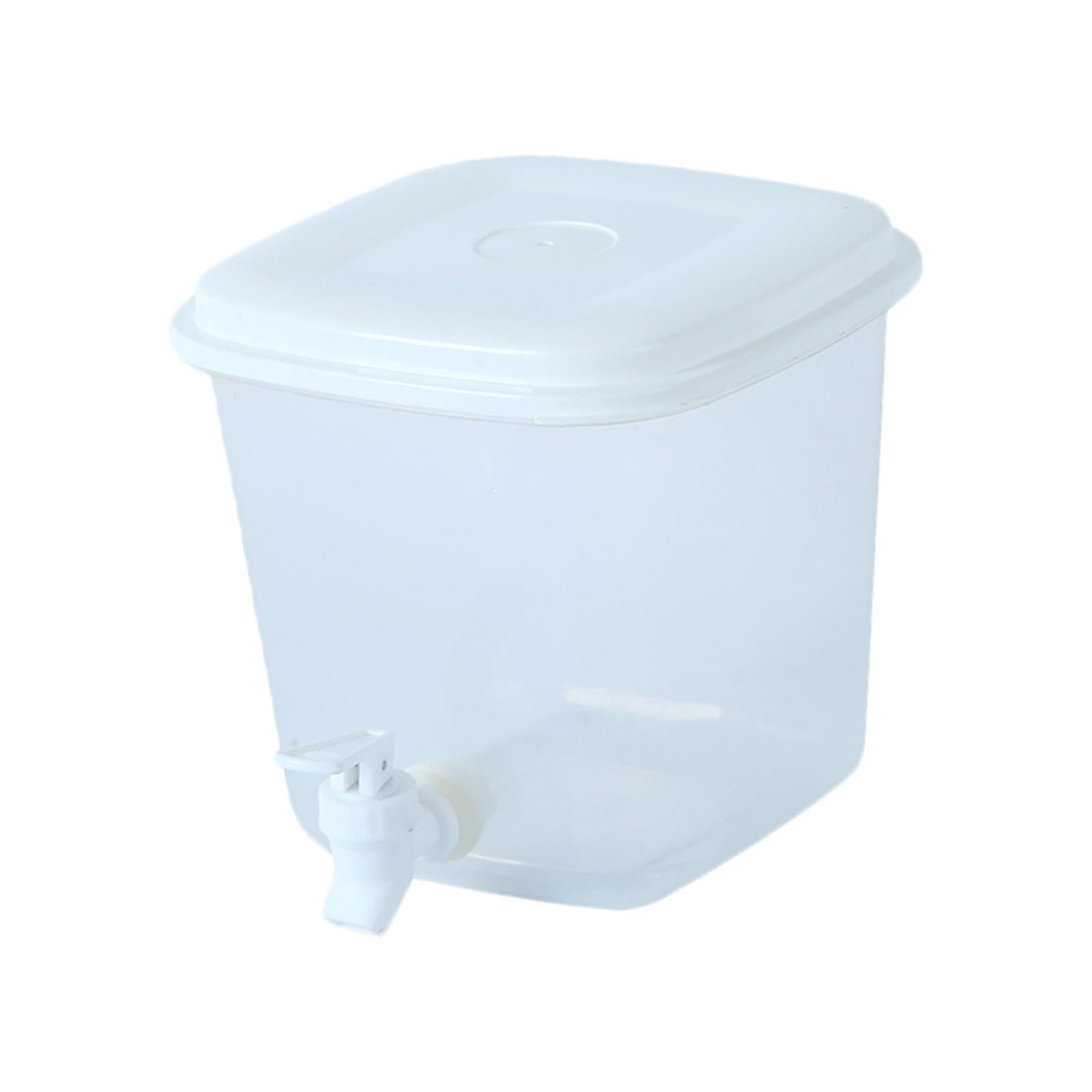 3.5L Large Capacity Cold Water Jug Refrigerator Kettle with Tap for Beverage
