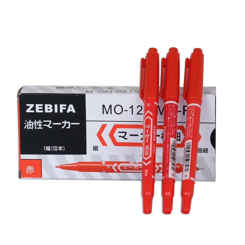 LỐC_10_HỘP Bút lông dầu Zebifa Mo 120