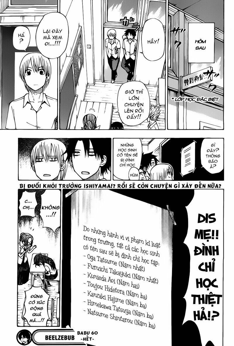 beelzebub - vua quỷ chapter 60 21