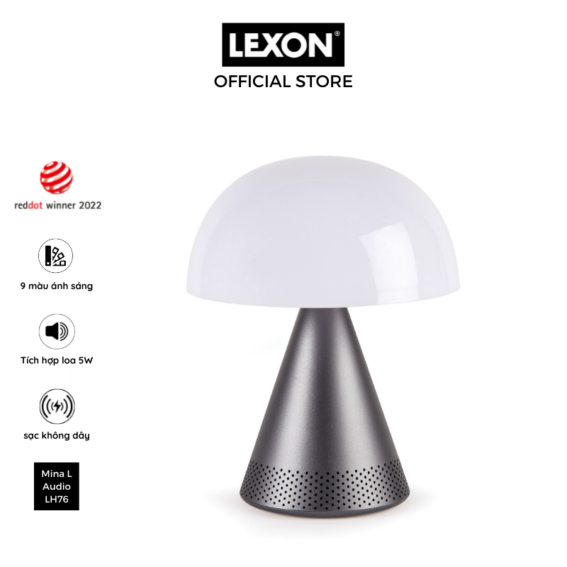 Đèn Led LEXON tích hợp loa size 17cm - MINA L AUDIO - Hàng chính hãng