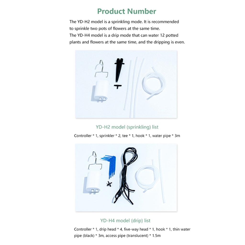 Automatic Drip Irrigation Controller Garden Plant Timer Watering System Kit