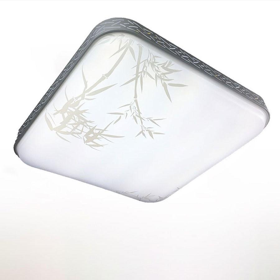 Đèn Ốp Trần Họa Tiết Lá Tre - Đèn Ốp Trần Trang Trí Phòng Ngủ