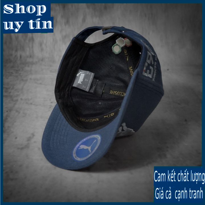 [ Miễn ship / giảm giá ] MŨ NÓN LƯỠI TRAI NAM NỮ LAM.BOR.GHI.NI BÒ TÓT CAO CẤP - màu xanh