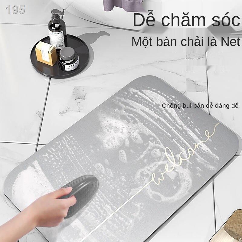 Q bom diatom bùn thấm mềmt diatomaceous đất khô nhanh thảm nhà bếp phòng tắm vệ sinh chống trượt
