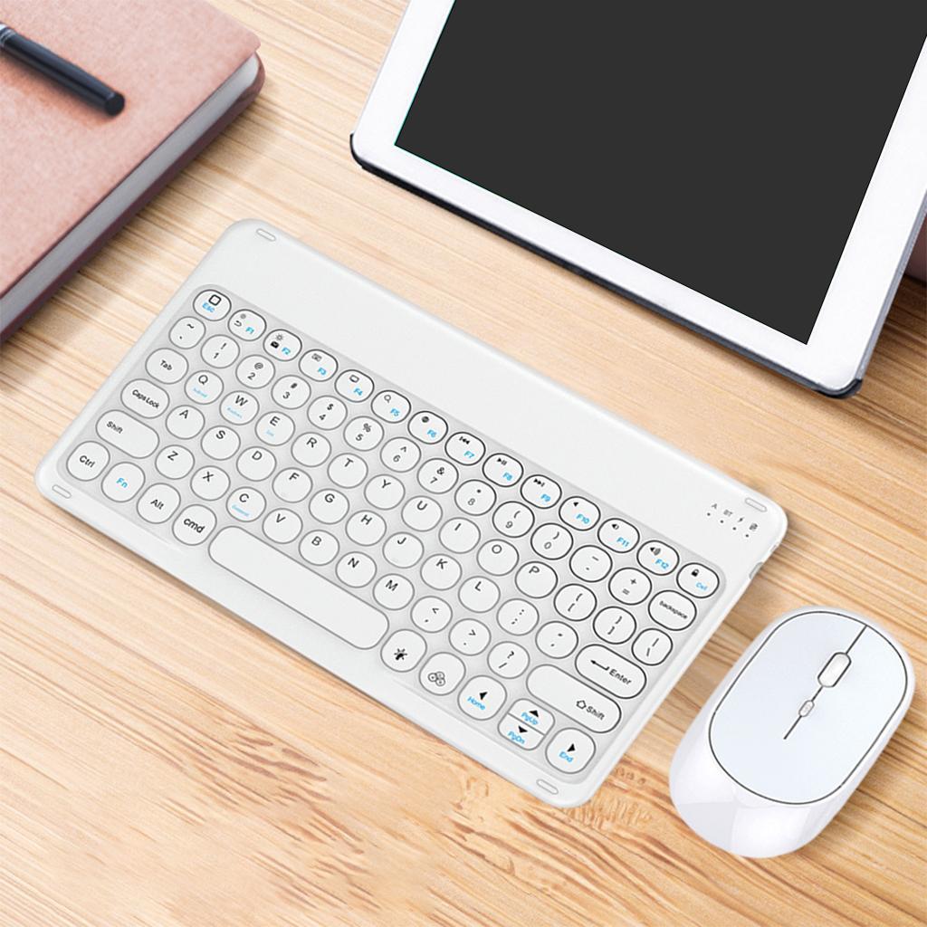 Wireless Keyboard and Mouse Quiet for Laptops