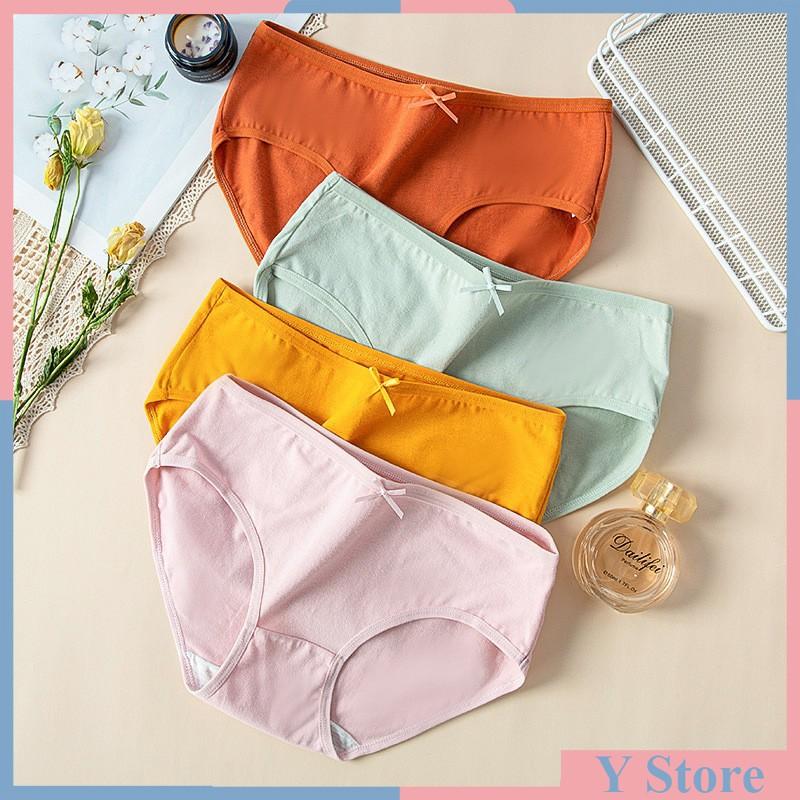 Quần Lót Cotton Basic Cạp Nơ QL31