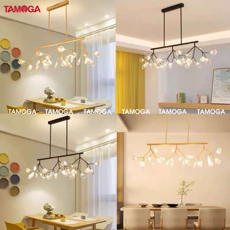Đèn trần phòng khách trang trí pha lê TAMOGA OTAS 6985