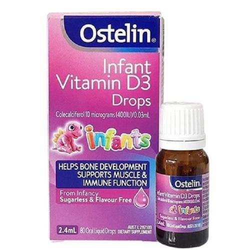 Vitamin D3 Drops Ostelin (0-12Y)