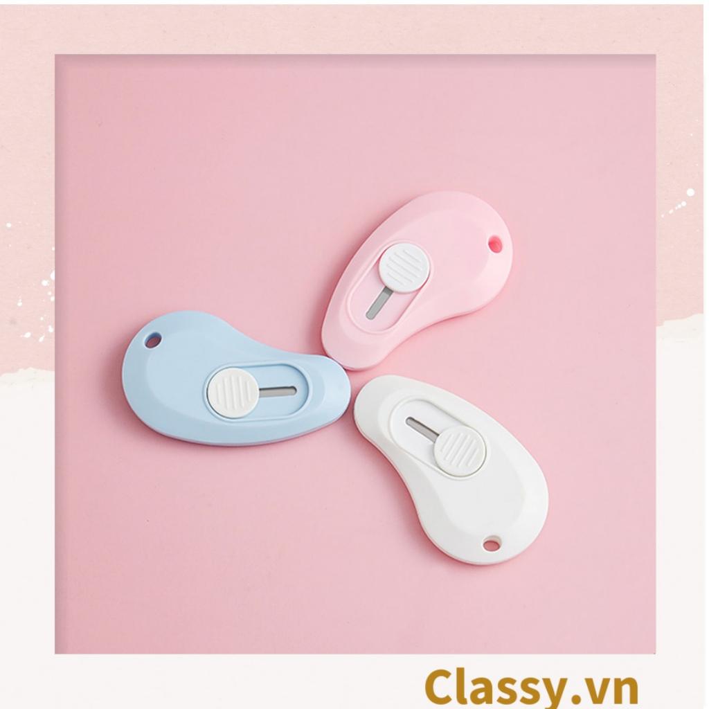 Dao rọc giấy cầm tay nhỏ xinh Classy màu pastel PK1523