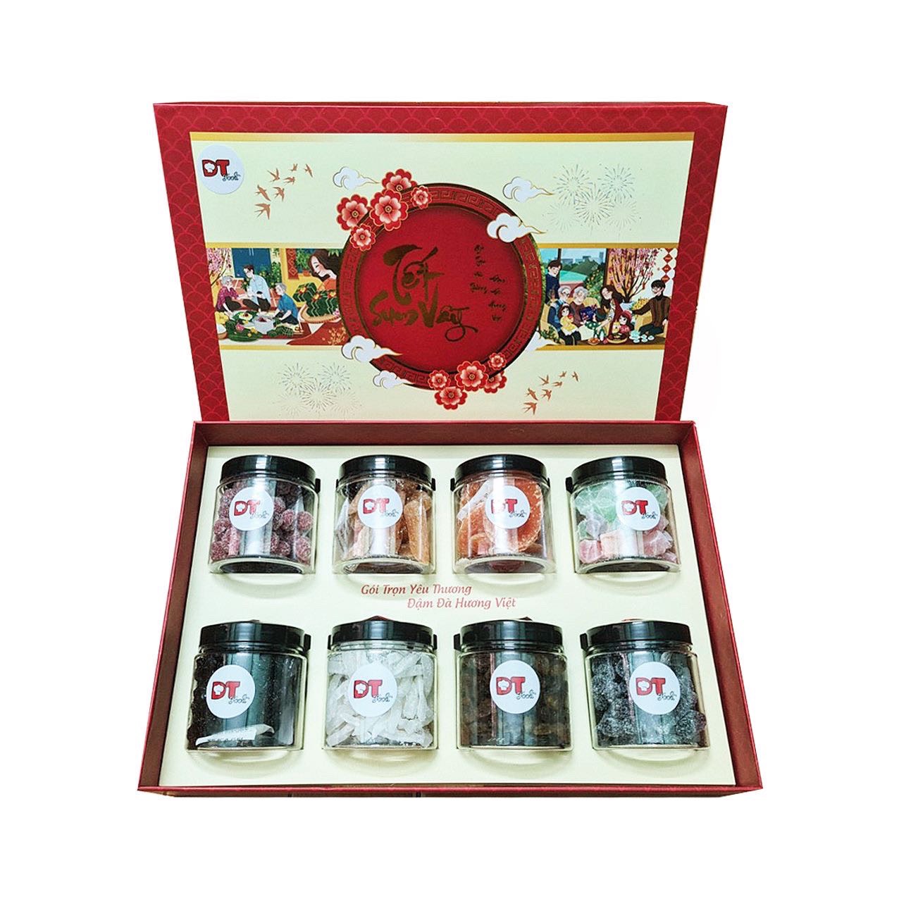 Hộp Quà Mứt Tết Xuân Như Ý DTFood