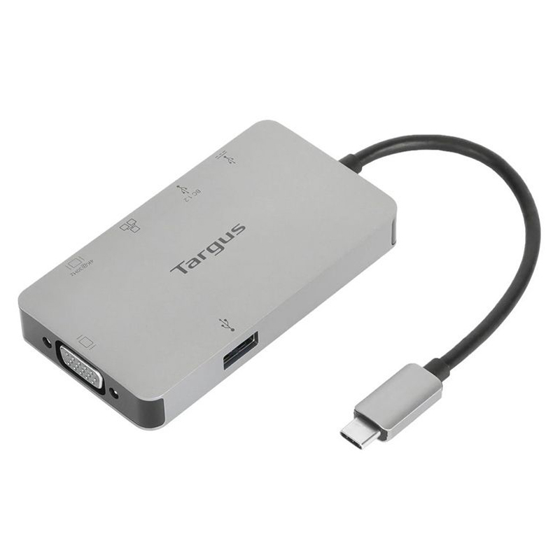 Cổng chuyển chính hãng TARGUS 6 in 1 USB-C Docking Station - DOCK419 - Hàng nhập khẩu