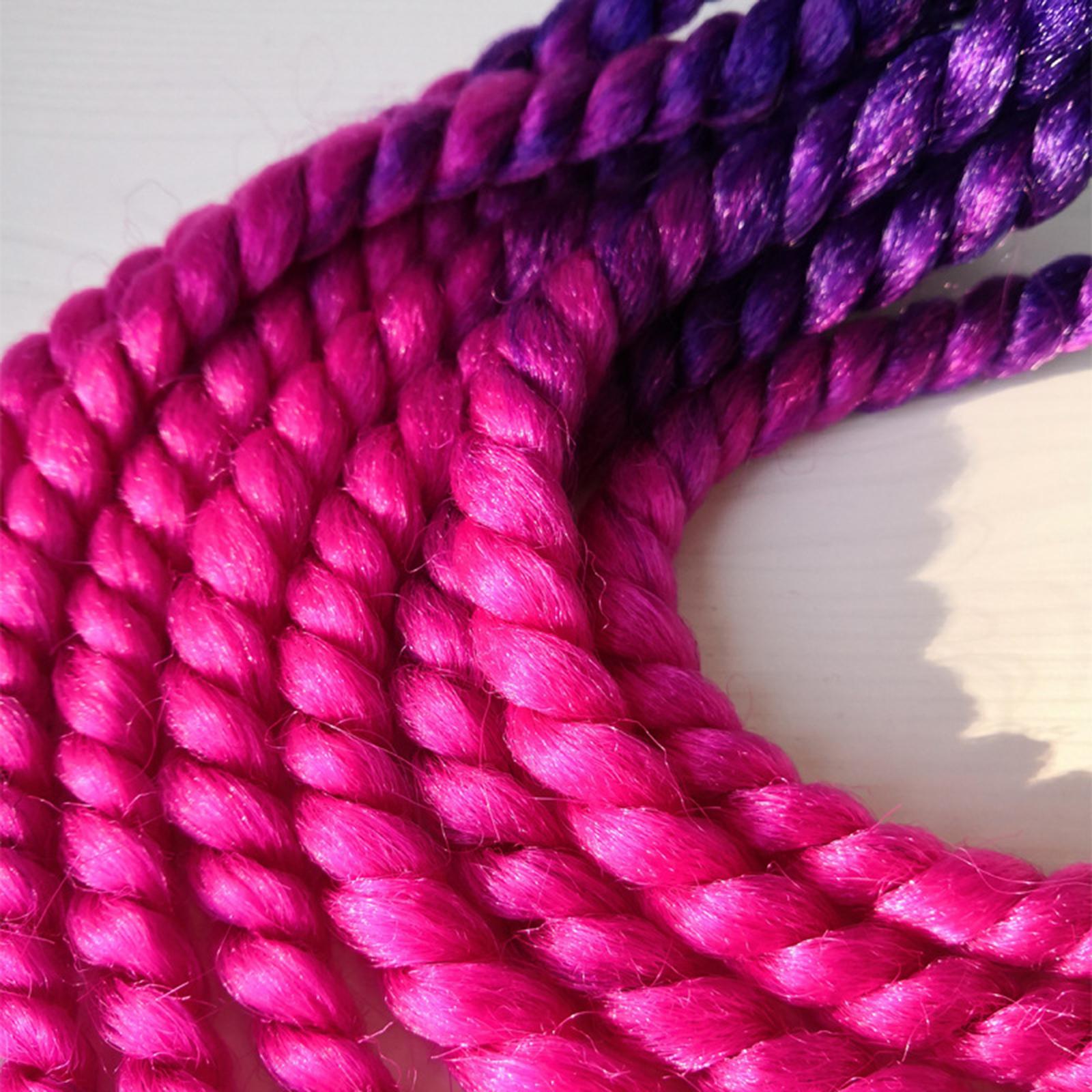 Helmet Pigtails Gradient Ramp Helmet Braids Ponytail Helmet Hair for Motorbike Motorcycle Helmet Braids Hair Tails