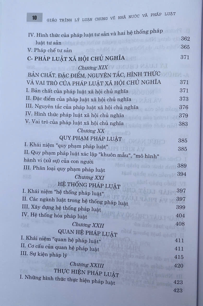 Giáo Trình Lý Luận Chung Về Nhà Nước Và Pháp Luật  ( Dành Cho Đào Tạo Đại Học, Sau Đại Học Và Trên Đại Học Ngành Luật )