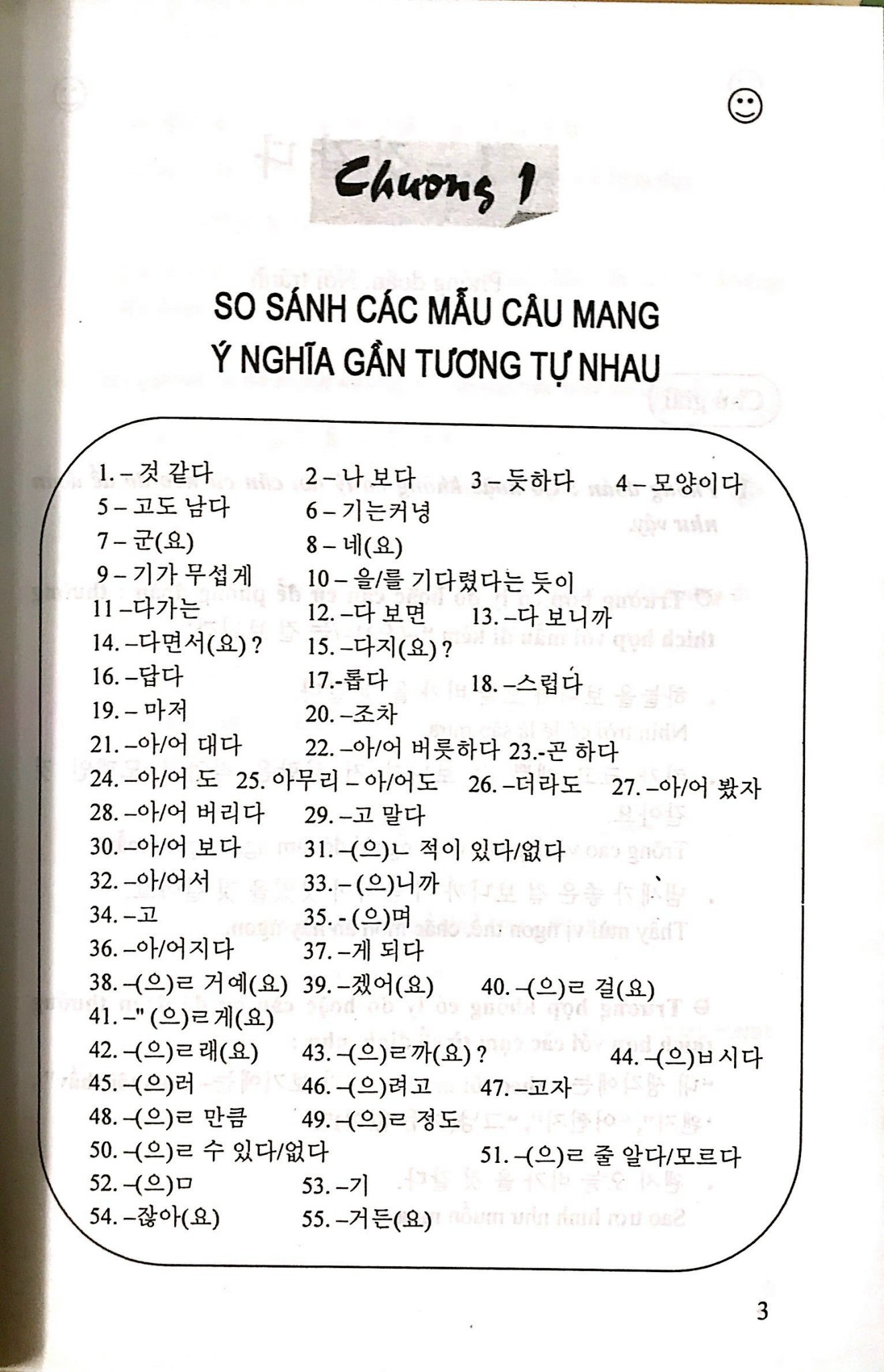 100 mẫu câu ngữ pháp tiếng Hàn (song ngữ)