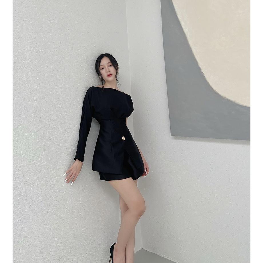 BBSTORE'S Áo Peplum Lệch Vai Đi Làm Đi Tiệc Siêu Xinh-A1182