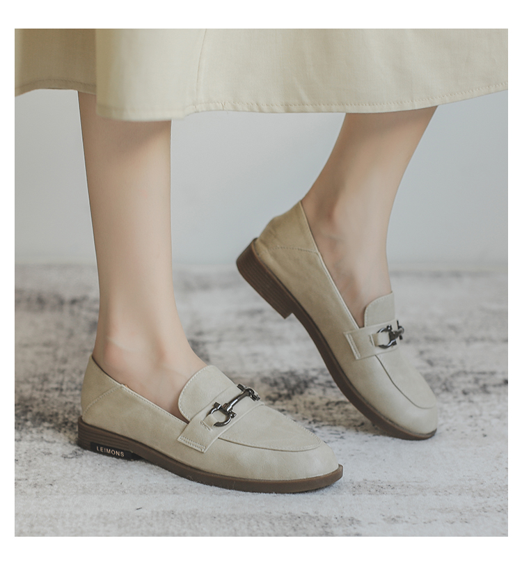 Giày Loafer Moca Nữ Da Mềm Màu Đen Nude Sáng Dáng Bệt Thấp Mềm Mại - Phong Cách Hàn Quốc Cao Cấp Có Sẵn Freeship