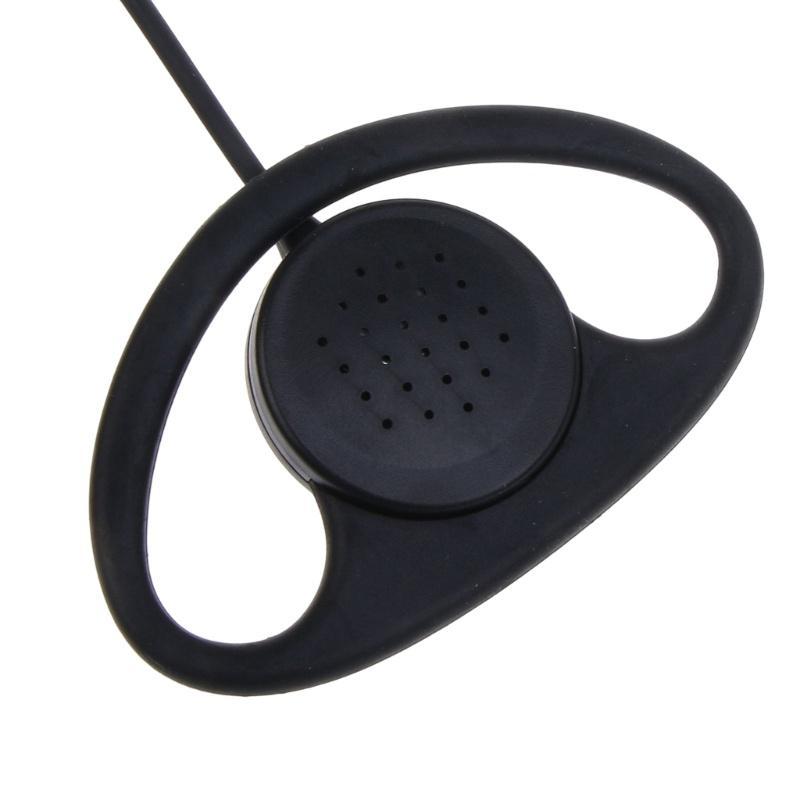 Tai Nghe Chữ D Bằng ABS & Kim Loại Giắc Cắm 3.5mm Chuyên Dụng Cho Bộ Đàm Walkie-Talkie Durab