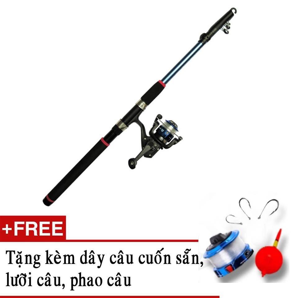 Bộ Cần Câu Máy 2m1m Full Phụ Kiện Thường|do cau99|