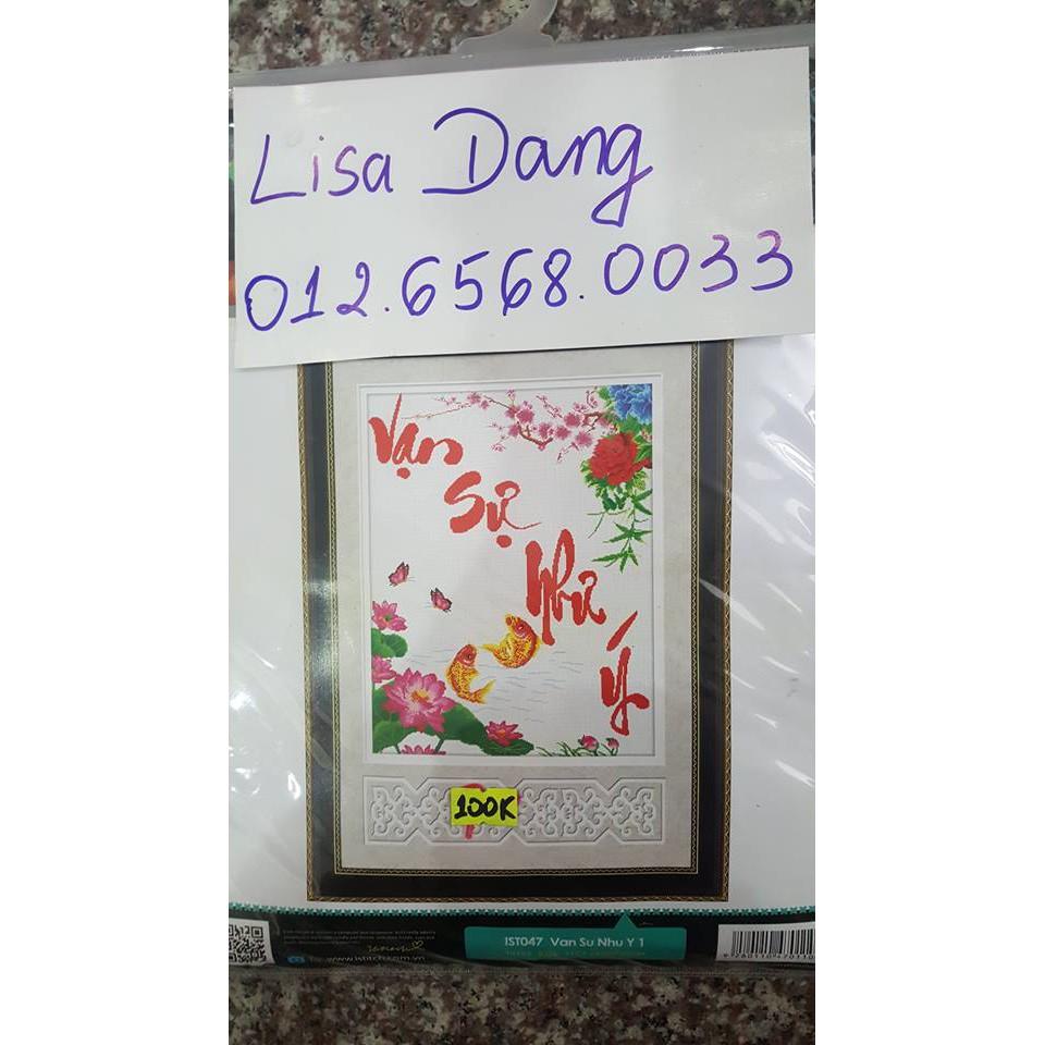 Tranh thêu VẠN SỰ NHƯ Ý IST047