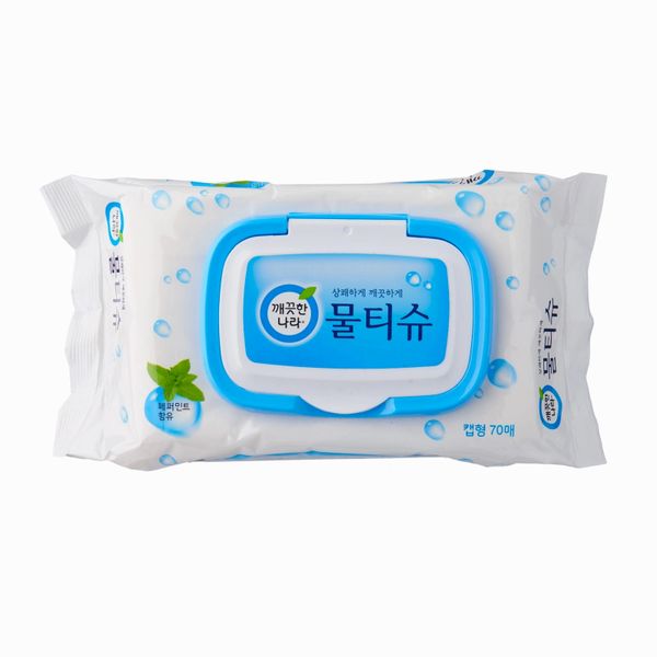 KHĂN VỆ SINH GIẤY KLEANNARA PEPPERMINT WET TISSUE CAP HƯƠNG BẠC HÀ