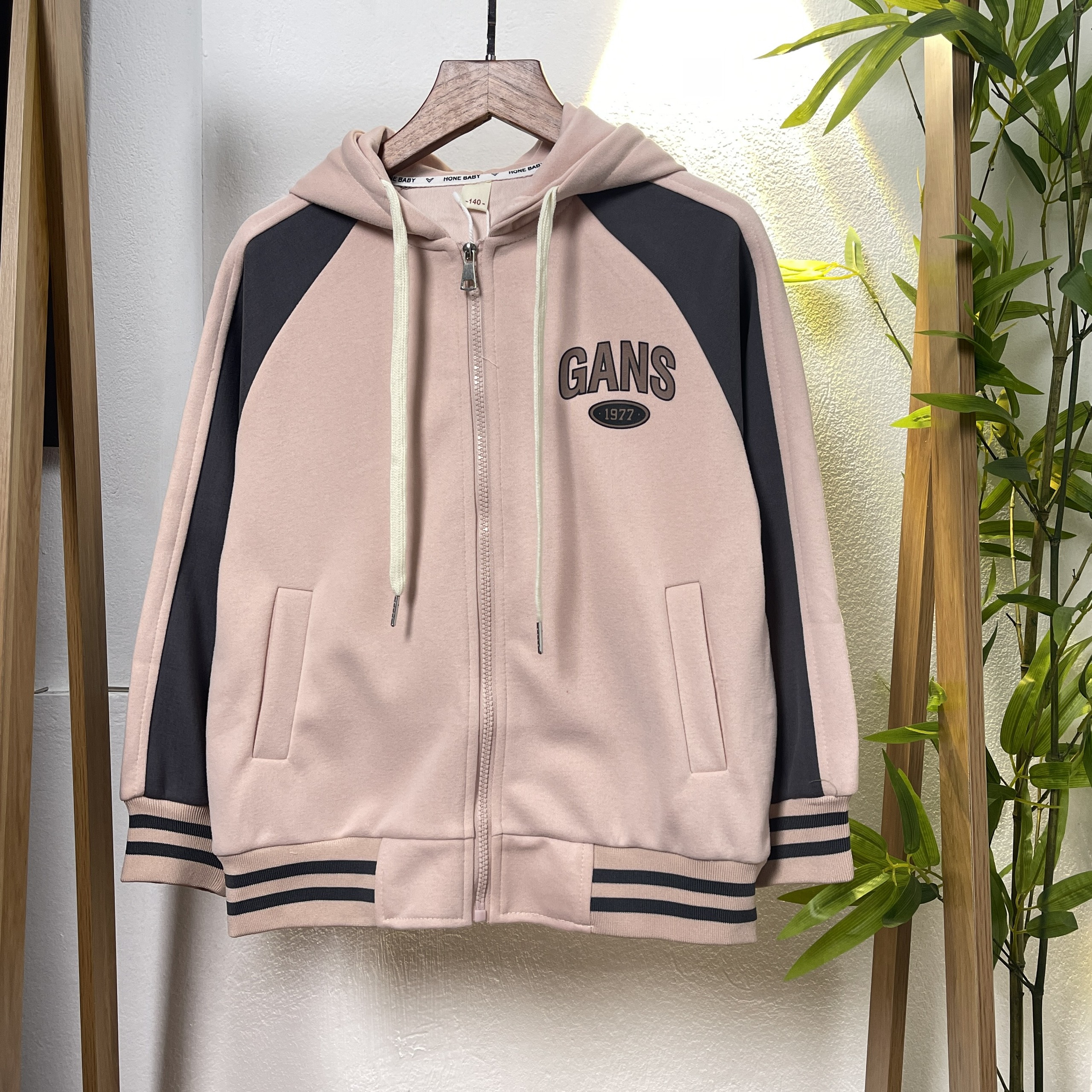 Áo Bomber bé gái và bé trai size đại 7-16 tuổi in chữ và số trước và sau dáng khỏe khoắn thời trang