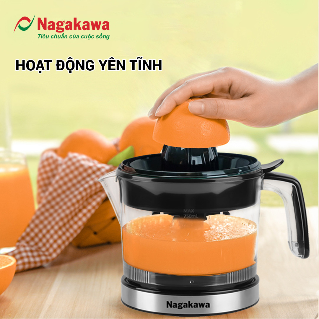 Máy vắt cam điện Nagakawa NAG0814 - Hàng Chính Hãng