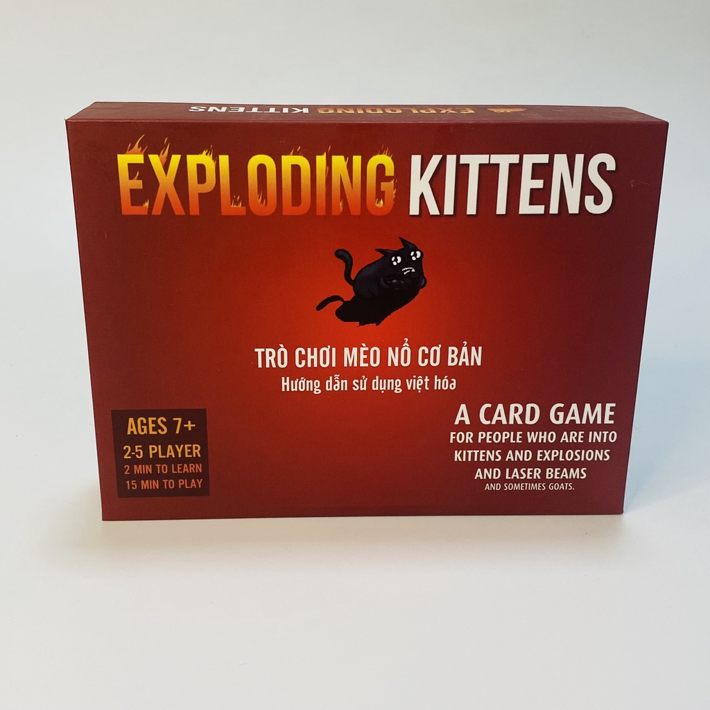 Trò Chơi Boardgames Mèo Nổ (Dành Cho Người Lớn) - Giao Màu Ngẫu Nhiên