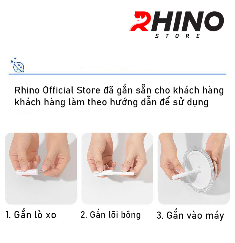 Máy phun sương tinh dầu tạo ẩm Rhino H303 hình trái đất, dung tích 330ml, nhiều màu nhỏ gọn - Hàng chính hãng
