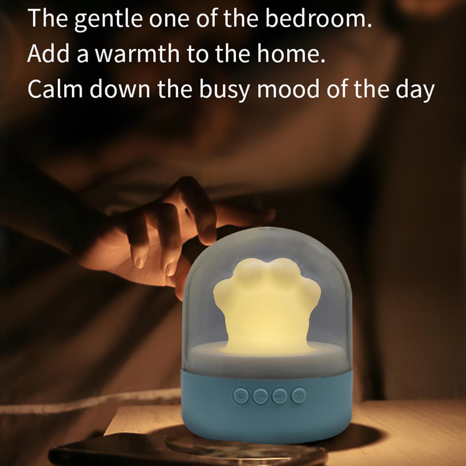 Night Light Portable Wireless Bluetooth Speaker Bedside Table Lamp, Best Gift