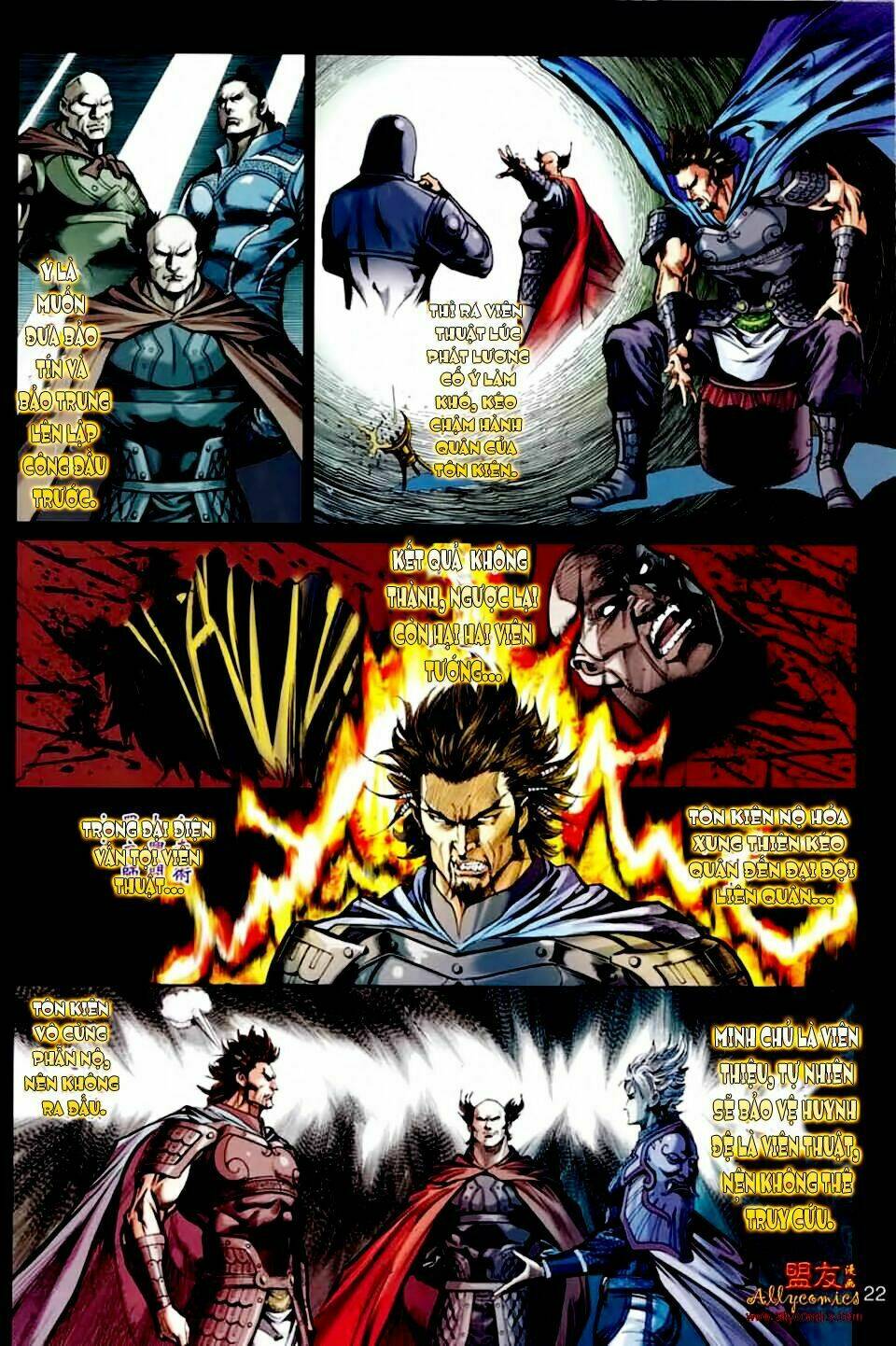 thiên tử truyền kỳ 7 - tam quốc kiêu hoàng chapter 21 18