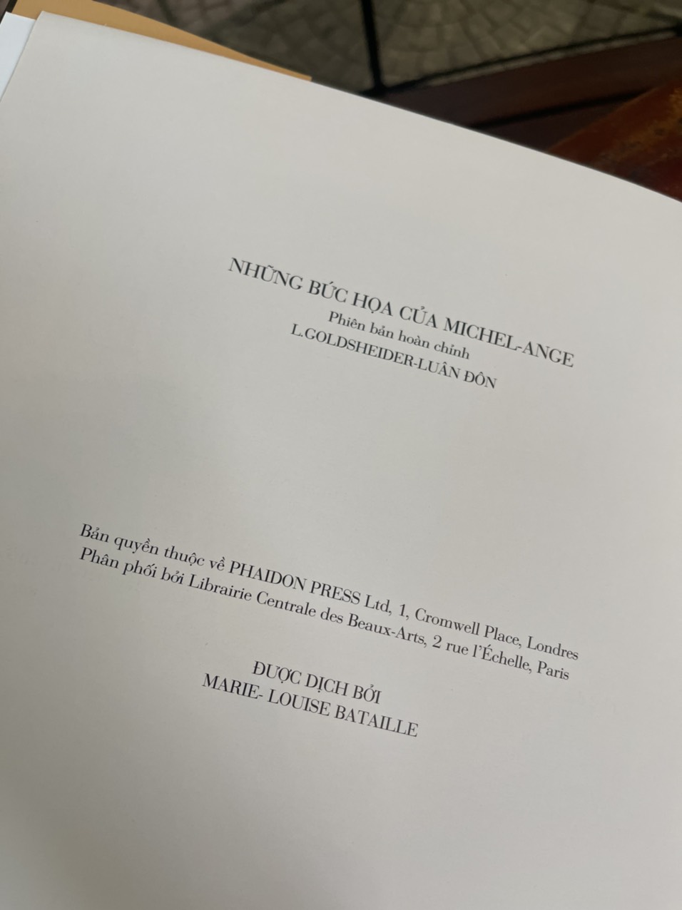 CÁC TÁC PHẨM HỘI HỌA MICHEL-ANGE – Ấn bản Phaidon Press - Trường Phương Books – NXB Mỹ Thuật