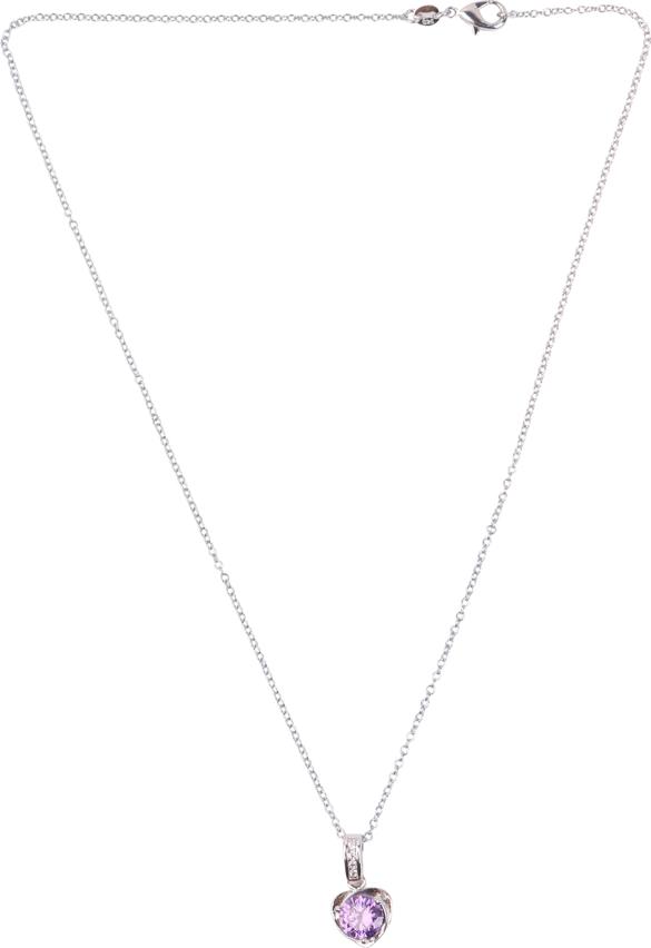 Dây Chuyền Mặt Đá TS24H DC2408 - Tím