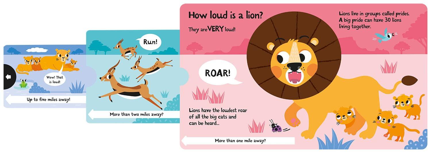 Sách ngoại văn: Slide And Seek - How Loud Is A Lion?