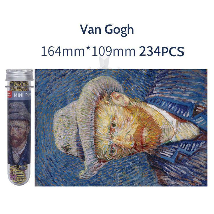 Bộ Tranh Ghép 234 Miếng Xếp Hình Jigsaw Puzzle Mini Van Gogh 234pcs