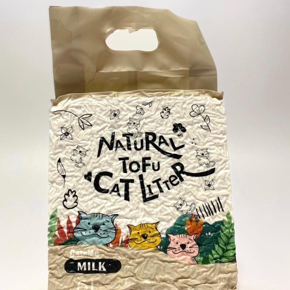 Cát Vệ Sinh Cát Đậu Nành Cho Thú Cưng Natural Tofu Cat Litter Cats Me Túi 6L