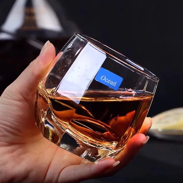 Bộ Ly Thủy Tinh OCEAN Jubilee Rock 6 Sets 340 ML DECOR LUXURY - Hàng Nhập Khẩu
