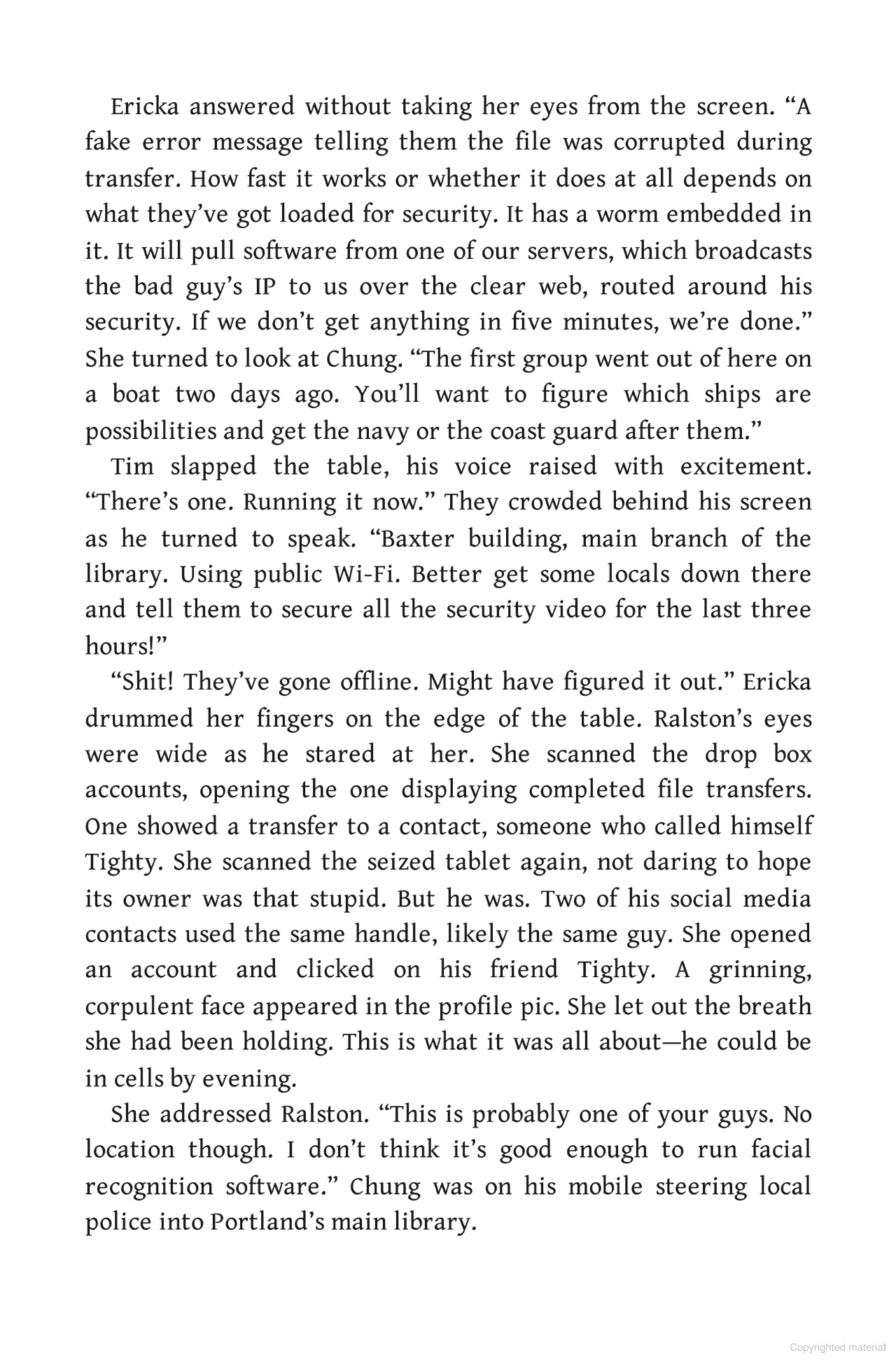 Sách ngoại văn: The Ericka Blackwood Files - Hacker