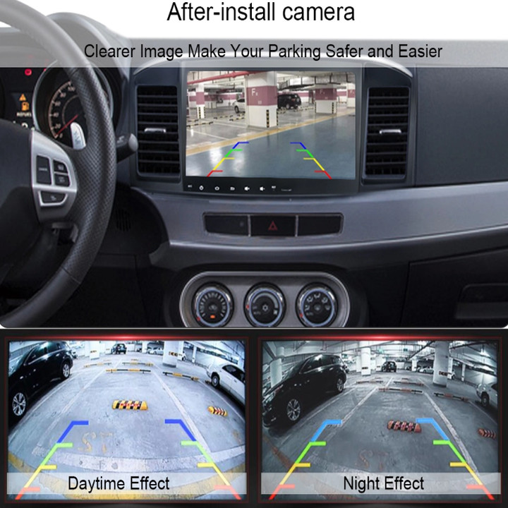 Camera lùi ô tô AHD độ nét cao dành cho màn hình Android góc quay rộng 170 độ