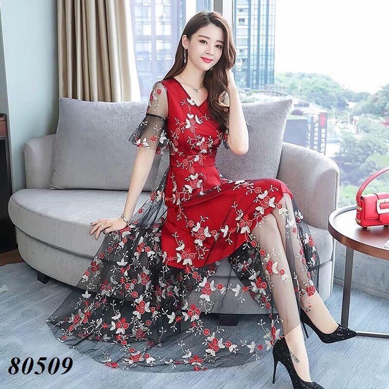 ()- MUA 1 TẶNG 1- VÁY ĐẦM DỰ TIỆC SANG TRỌNG QUYẾN RŨ CHE KHUYẾT ĐIỂM- MINH TUYẾT FASHION